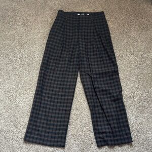 Vince Men's Checkered Pants - Black and Brown